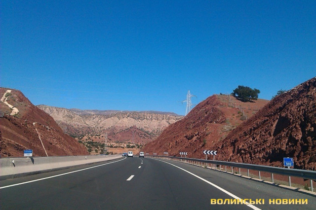 чарівна дорога з Мірлефта в Марракеш